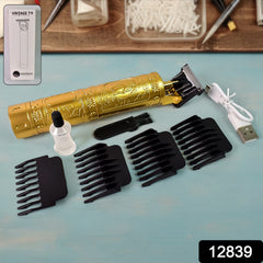 Hair trimmer components including guide combs and charger