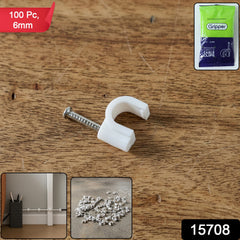 Wire organizer nail clips