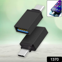 Type-C OTG Adapter with packaging.