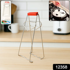 Durable stainless steel kitchen dish gripper tool