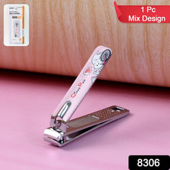 Close-up of nail clipper blades