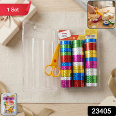 Holographic tape set close-up