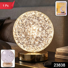Set of crystal table lamps in attractive packaging