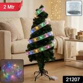 Decorative multicolor LED ribbon light strip coiled