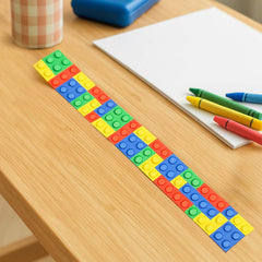 Party favors with multicolor snap slap bracelets