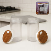 Ganesh Airtight Transparent Storage Container Jar Set