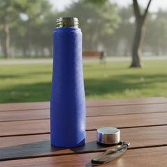 Drinking water bottle with screw cap