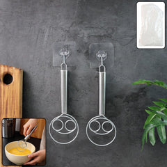 Stainless steel spiral whisk