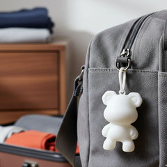 mini bear keychain charm for keys and bags