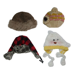 Knitted woolen hat for winter