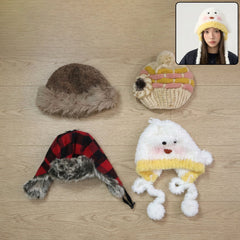 Warm woolen winter cap