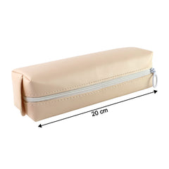 Slim PU Leather Pencil Pouch - (1 Pc)
