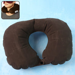 Inflatable U-Shaped Travel Neck Pillow (1 Pc)