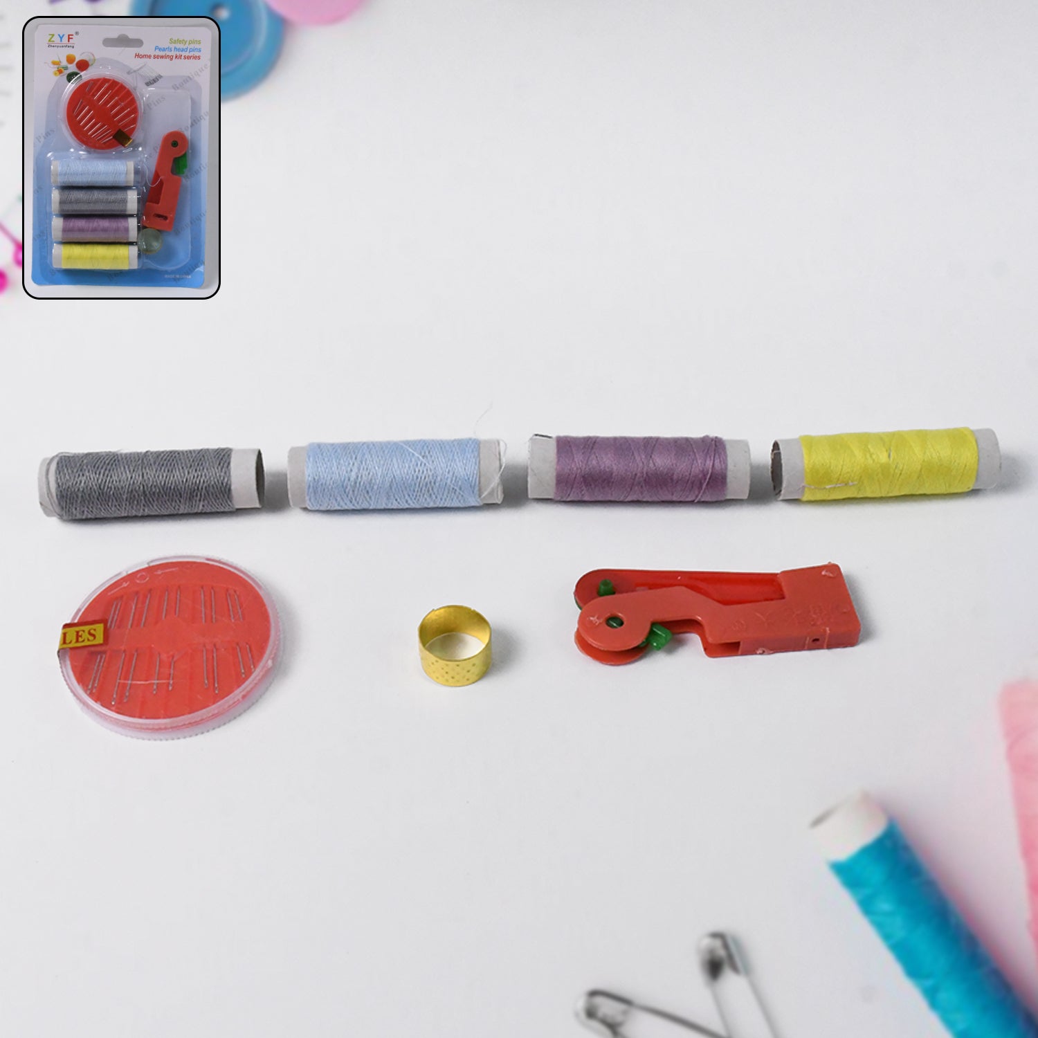 7 in 1 Multipurpose Tailoring Sewing Accessories Kit Organizer