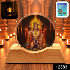Hanuman Ji LED Night Light glowing softly
