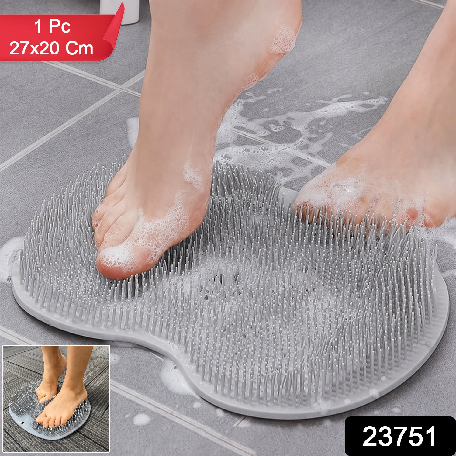 Scrubber Bath Mat