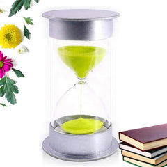 45-Minute Green Sand Timer â€“ Hourglass Time Management Tool for Classroom & Games (Color : Green)