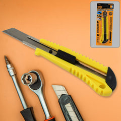 Heavy Duty Cutter Knife shown cutting