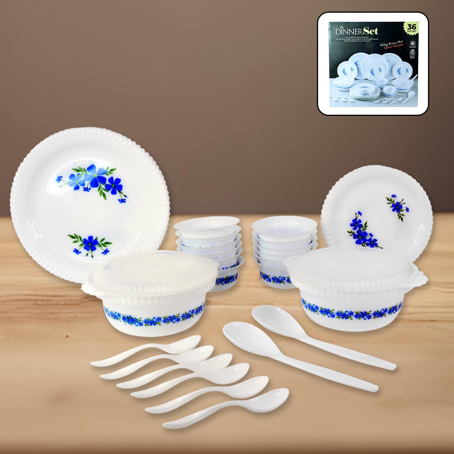 Main Course Dinner Set Premium Dinner Set (36 Pc) – gambitproduct.com