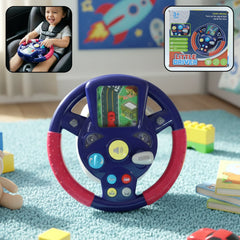 Baby Musical Steering Wheel Toy front view