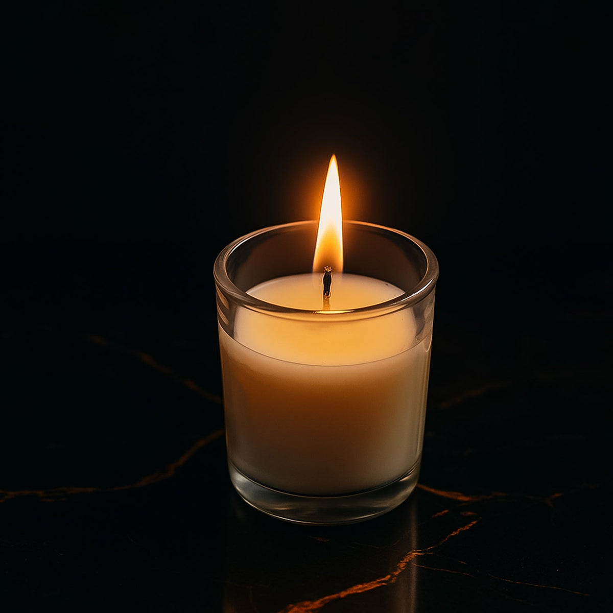 In'lief Scented Votive Jar Candle in Glass / Sweet Dreams Soy Blend Candle (50 Gm)