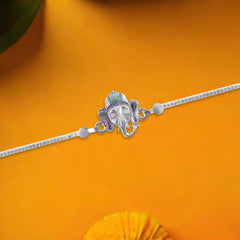 A Rakhi That Protects Like Ganpati – Full of Grace and Good Fortune