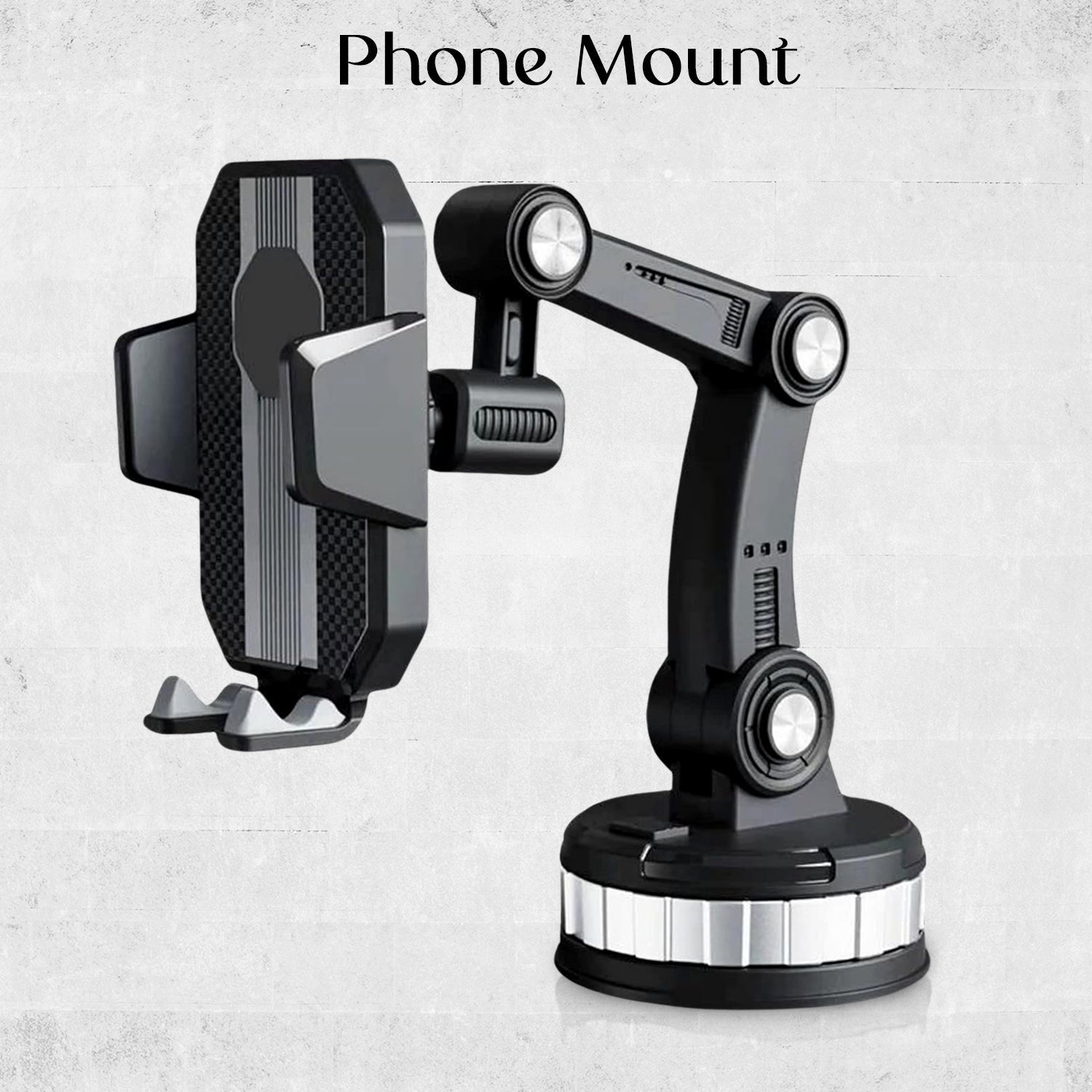 360Â° Rotation Car Phone Holder Mount (1 Pc)