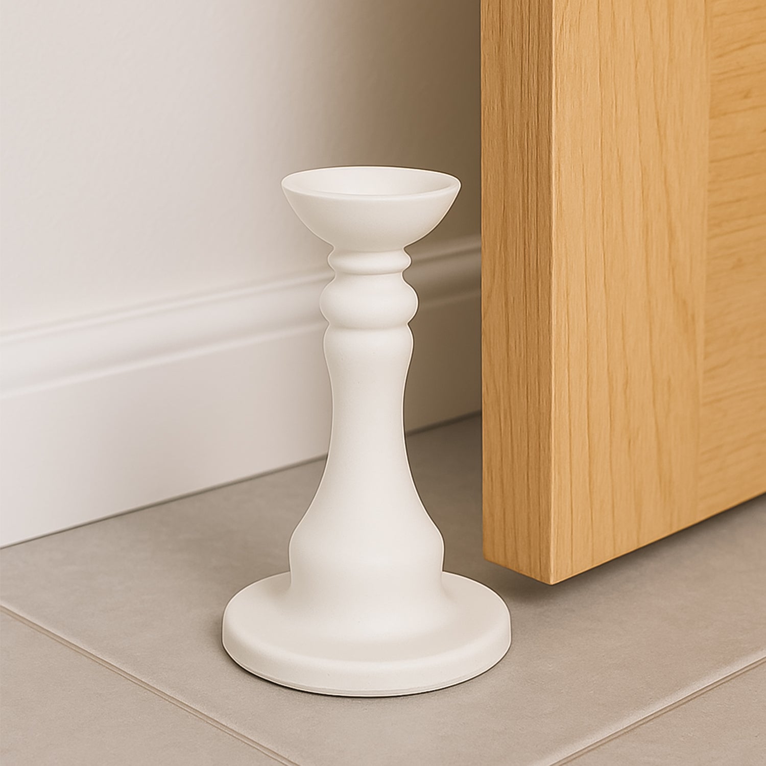White Washing Machine Door Holder