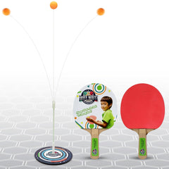 Portable Wiff Waff Rebound Table Tennis Trainer Set (1 Set)