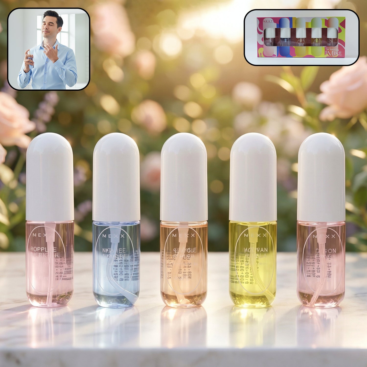 Mini Perfume Spray Gift Set
