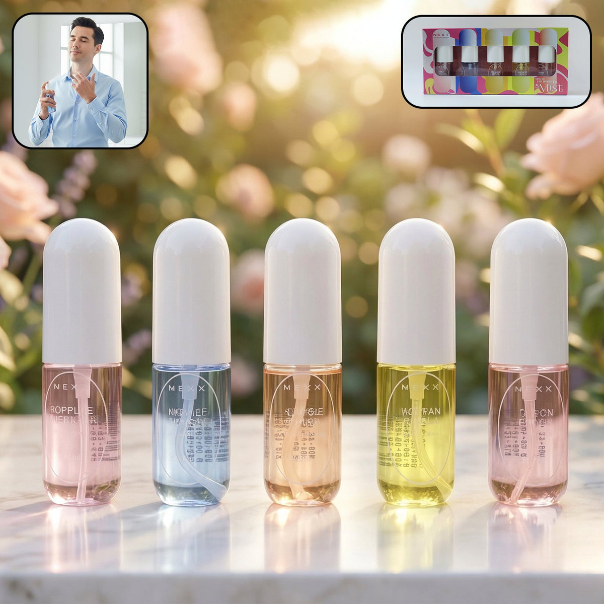 Mini Perfume Spray Gift Set