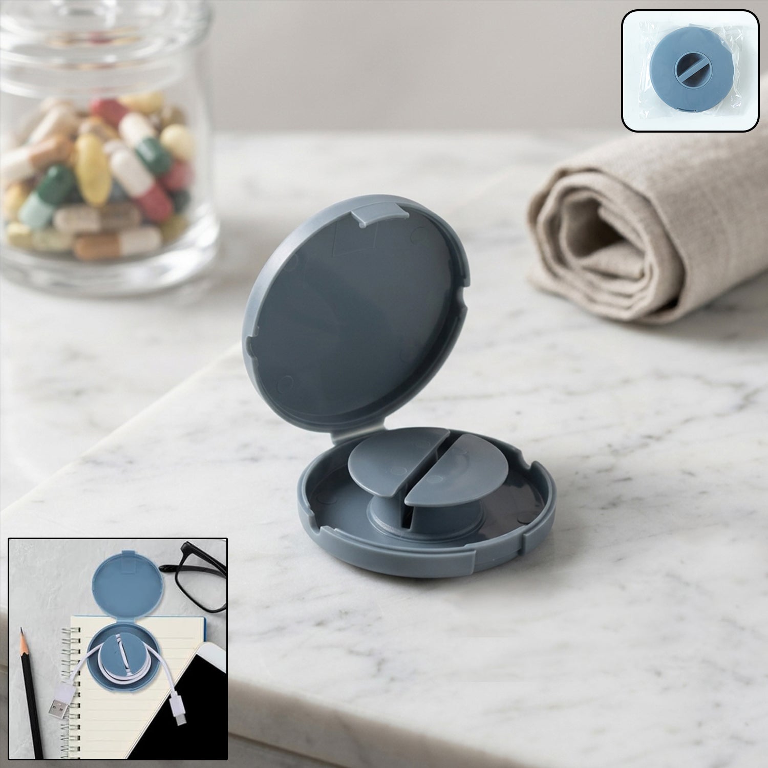 Compact Plastic Cable Organizer Case (1 Pc) – gambitproduct.com