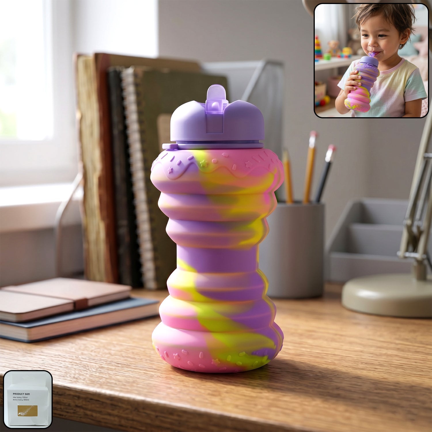 Silicone Water Bottle 