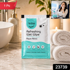 Aqua nova wipe resealable pack