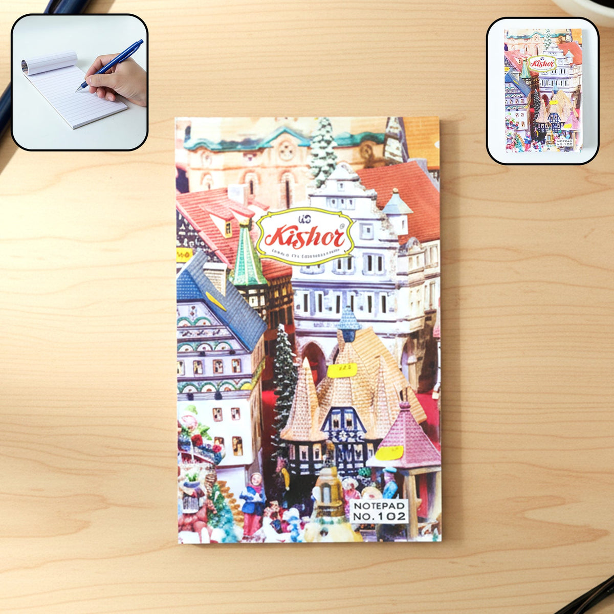 Premium Pocket Notebook â€“ 80-Page Writing Notepad (165 Ã— 105 mm, 1 Pc)