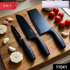 3-in-1 Professional Kitchen Knife Set (1 Set)