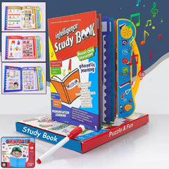 Interactive Musical Learning Book front cover showing colorful alphabets