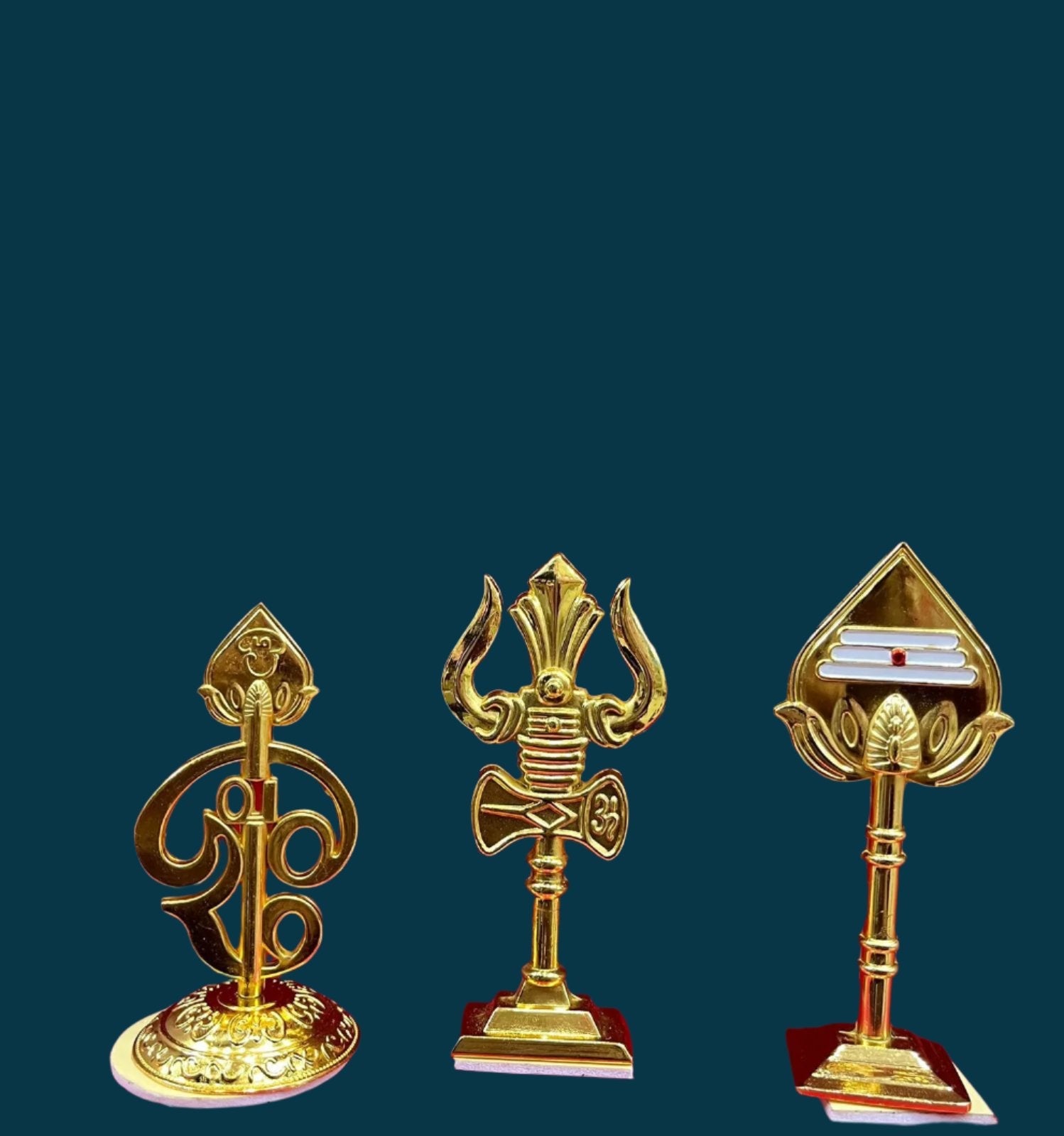 Car dashboard Trishul Stand Decorative Showpiece