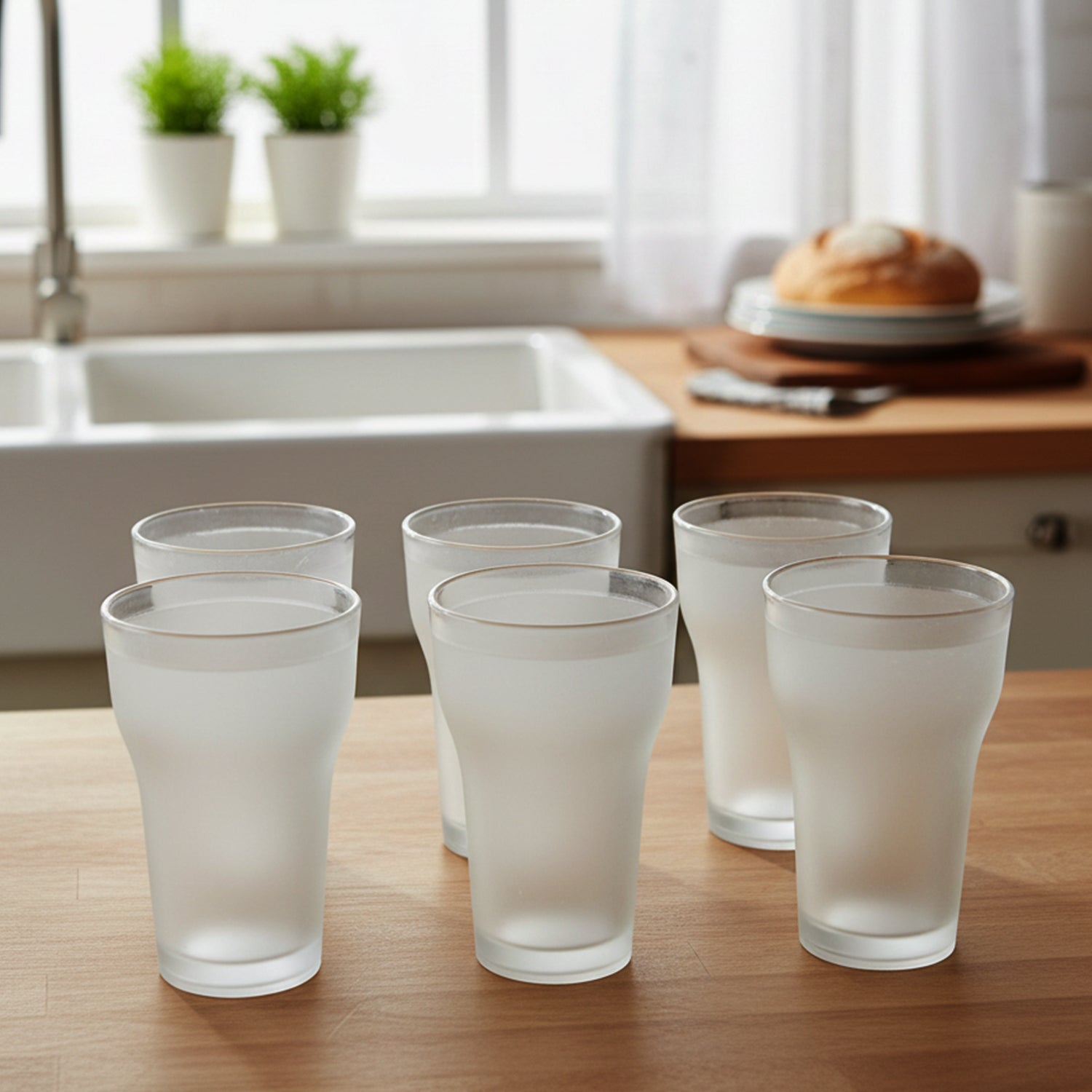 reusable plastic drinking glasses 300 ml set