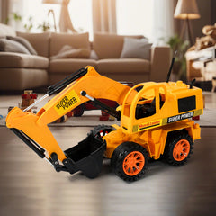 17925 Plastic JBC Construction Toy Remote Control Car Toys for Kids Boys, Super Power Remote Control JCB Truck Construction Toy (1 Set)