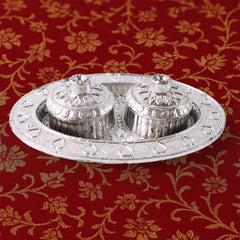 Oval kumkum holder pooja