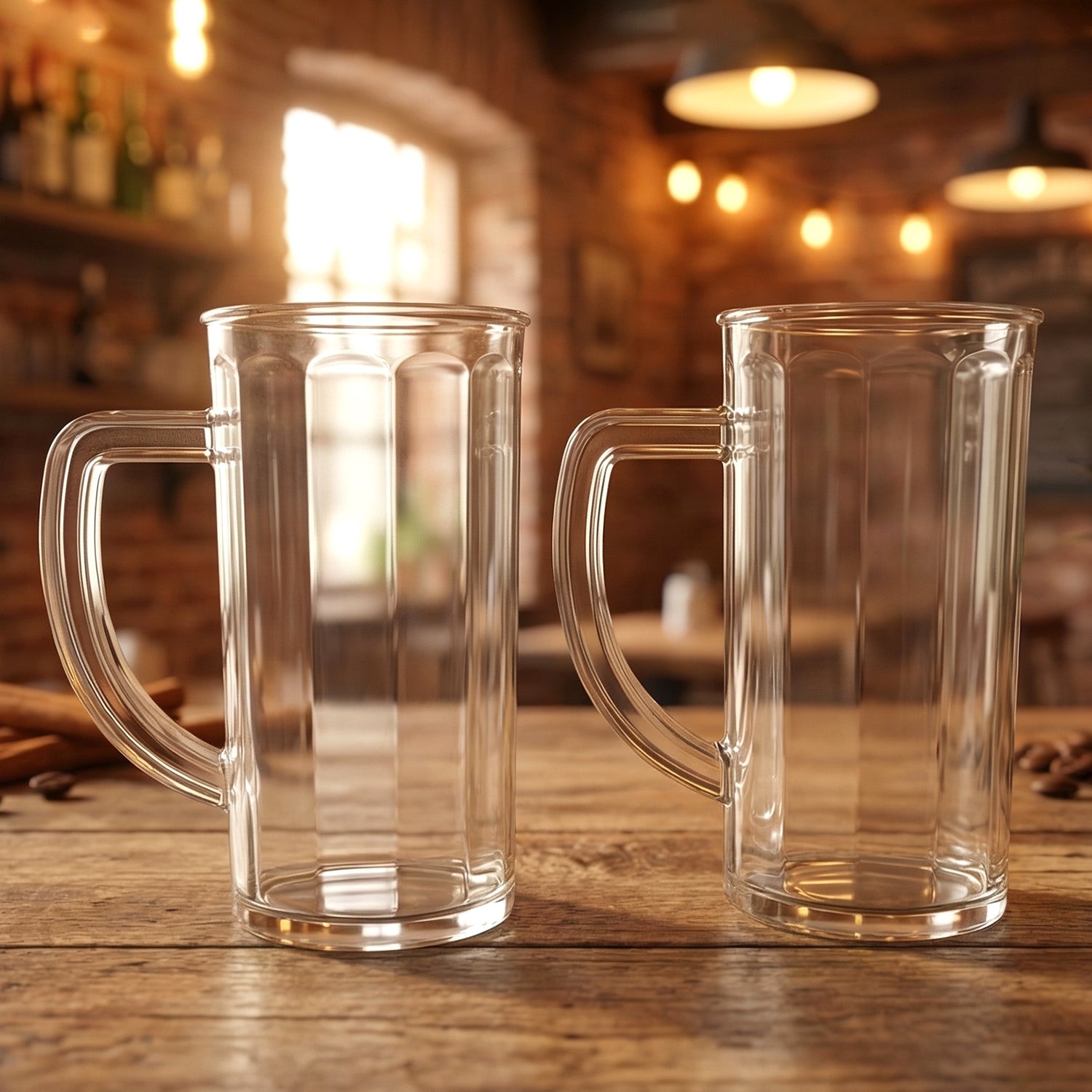 plastic shake glass mug for juice and shakes