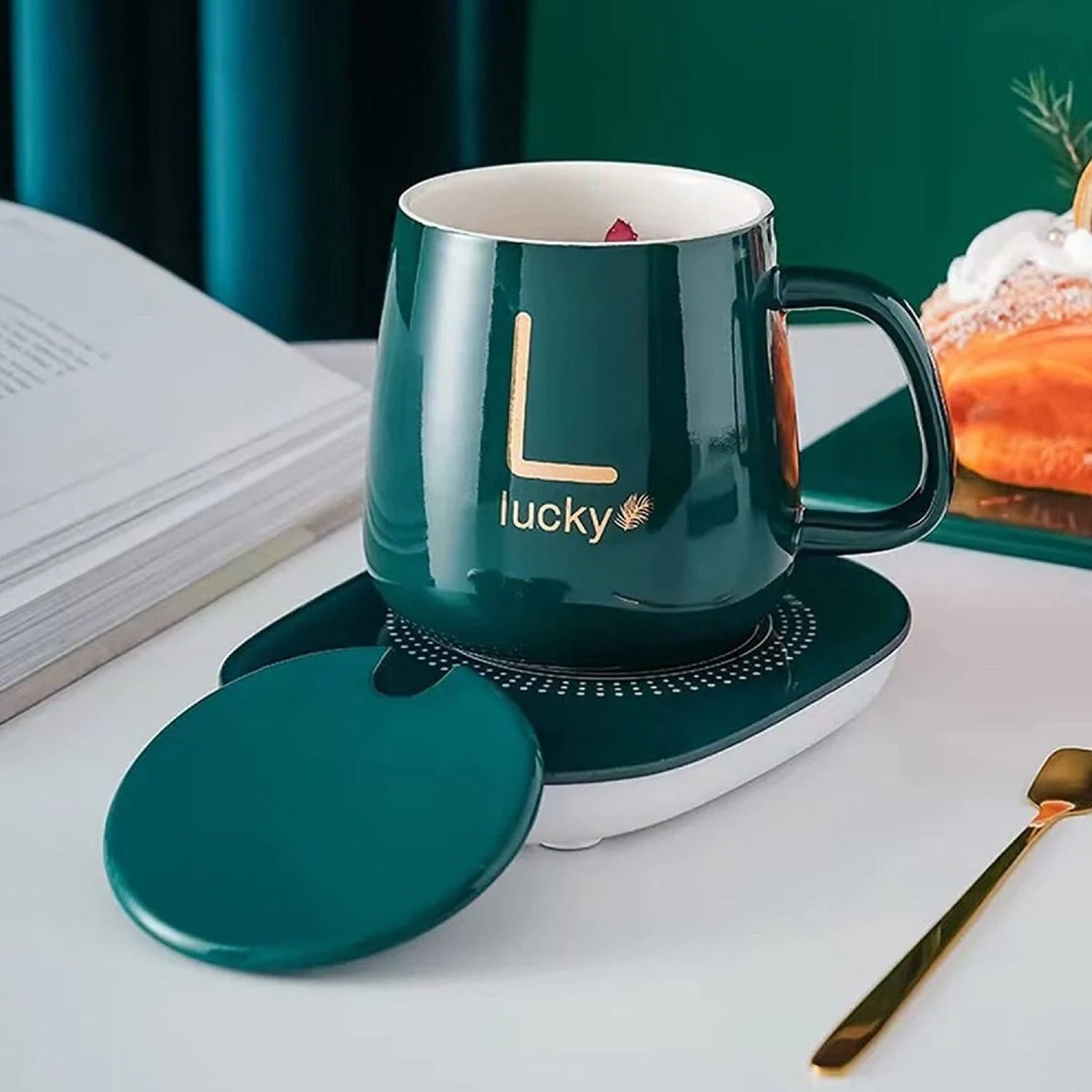 USB Coffee Mug Heater â€“ Electric Cup Warmer (1 Set)