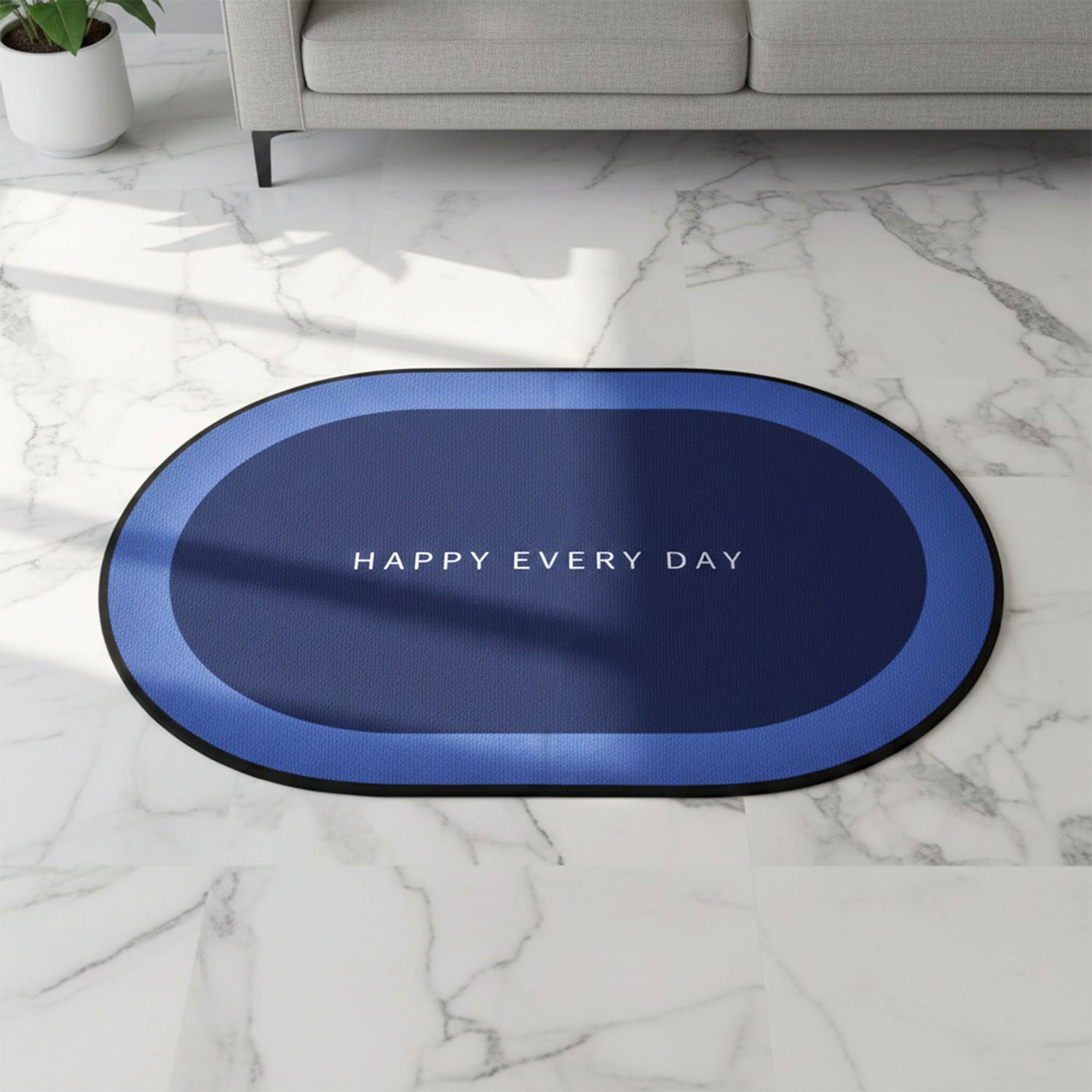 Detail shot of DeoDap bath mat texture