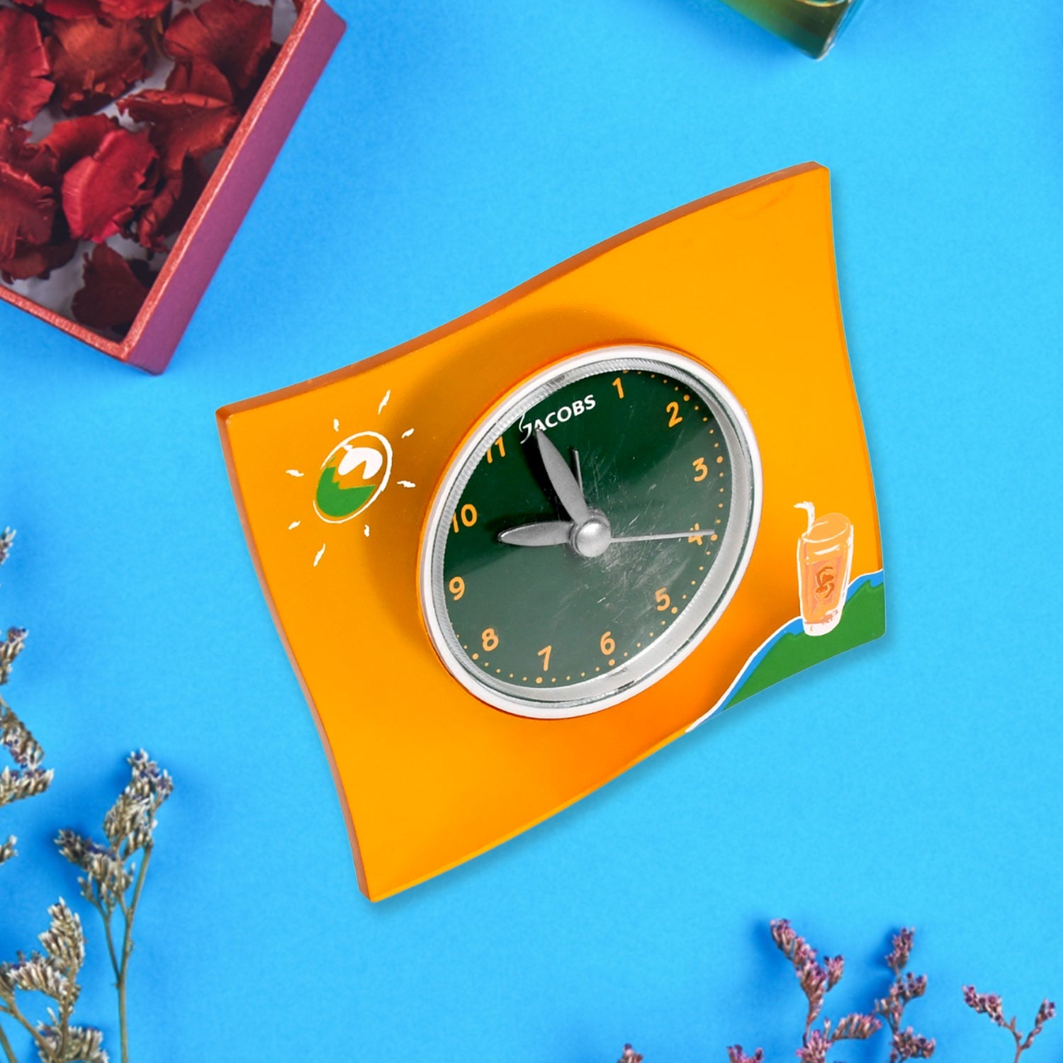 Multi-Function Desk Clock with Alarm â€“ Elegant Design for Your Workspace