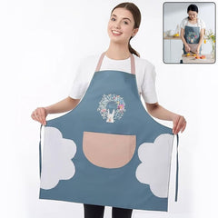 Multipurpose Kitchen Cooking Apron with Front Pocket (1 Pc)