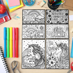 Creative Kids Colouring & Activity Poster Set (11 Pc)