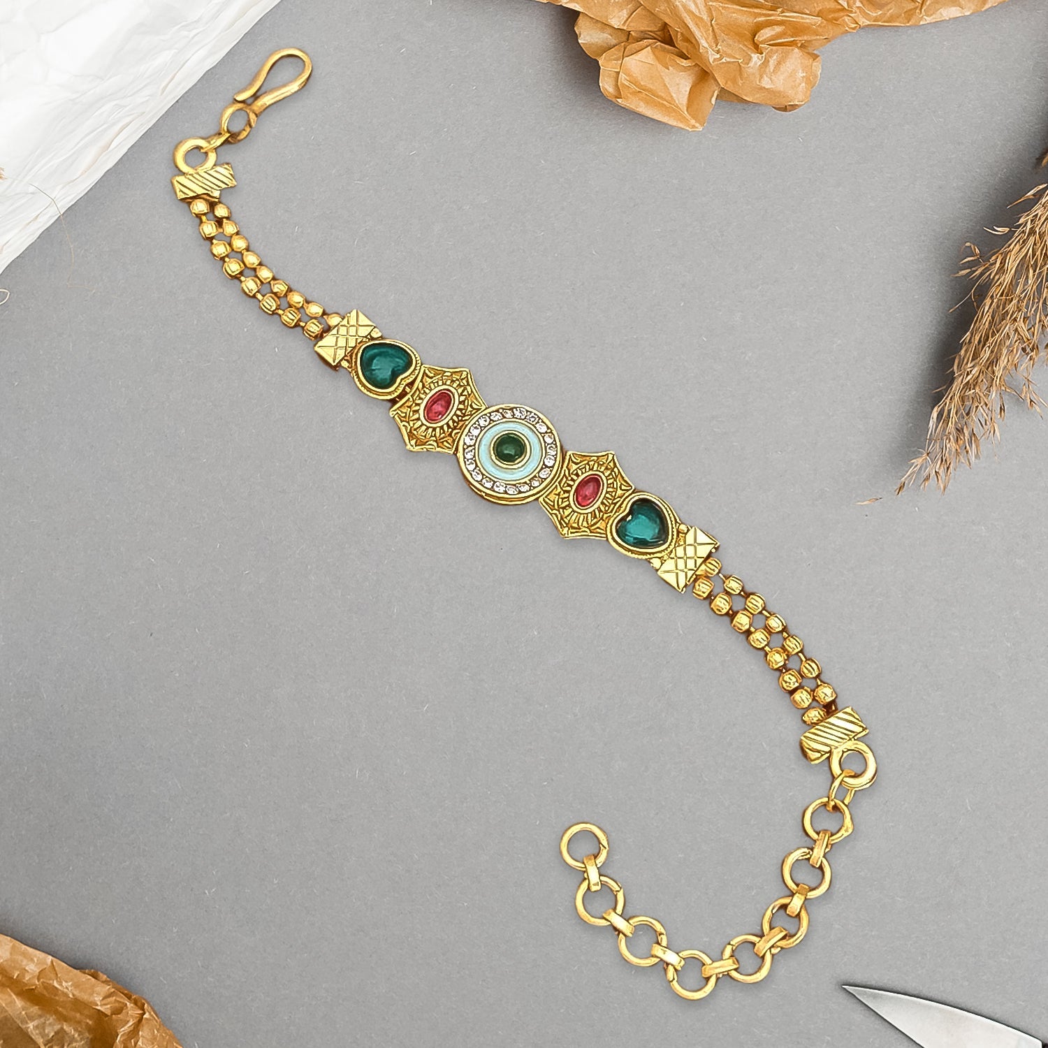 Luxury Brass Bracelet â€“ Elegant & Modern