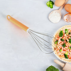 Stainless Steel Manual Whisk â€“ Cream, Flour & Egg Mixer (16 Cm)