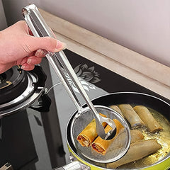 2-in-1 Stainless Steel Filter Spoon with Clip main product shot